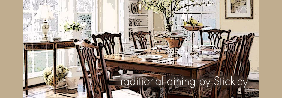 stickley traditional dining chippendale chairs
